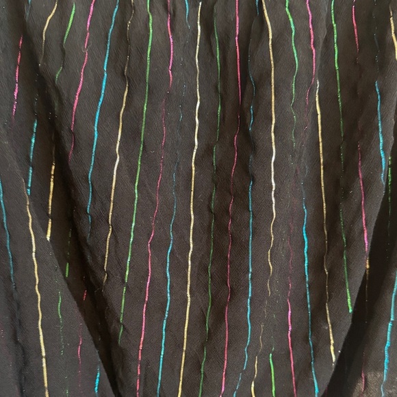 Express Multicolor Striped Blouse - Picture 2 of 3